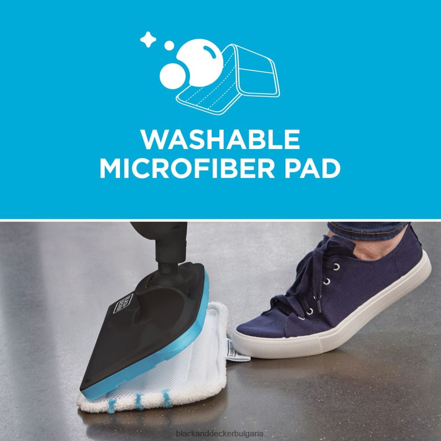 почистване бг BLACK+DECKER класическа парна машина V8R6ZD112