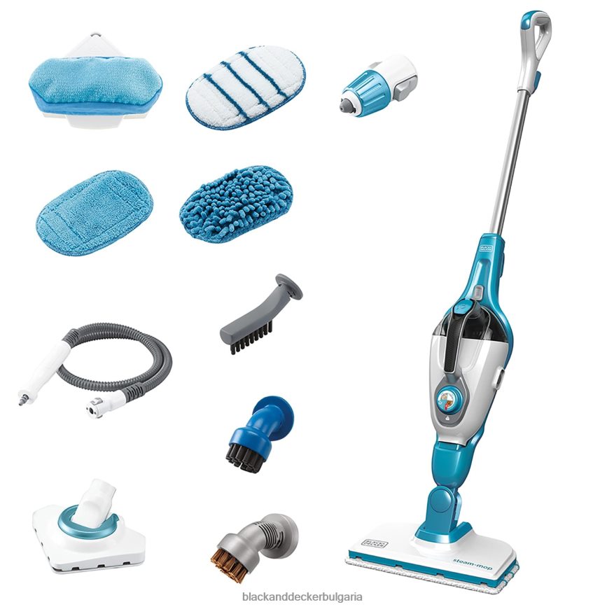 почистване бг BLACK+DECKER steammop glove 7in1 пълно решение за почистване с пара V8R6ZD111