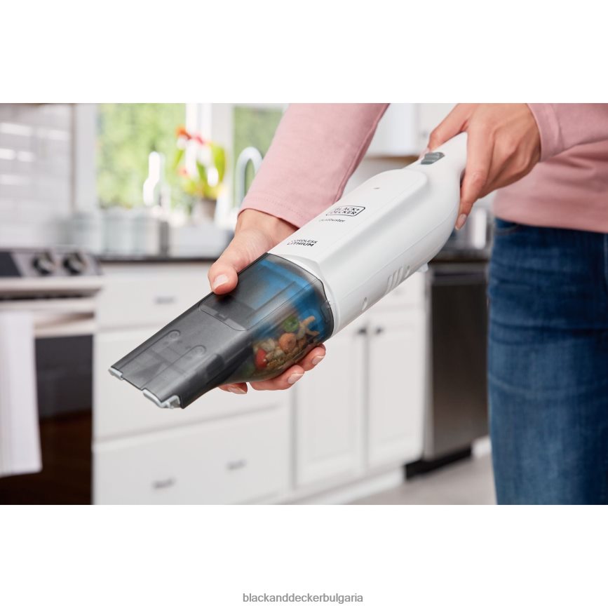 почистване бг BLACK+DECKER 12v макс. ръчна вакуумна безжична прахоуловител advancedclean с основно зарядно устройство V8R6ZD25