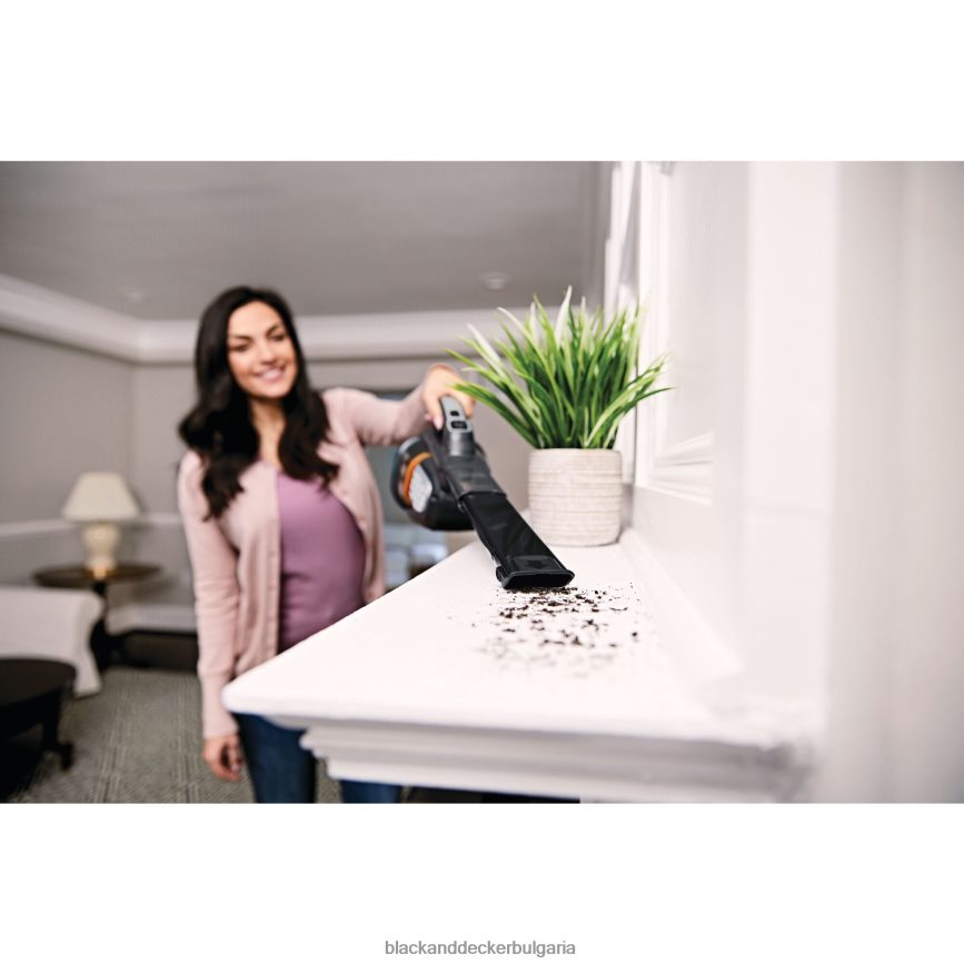 почистване бг BLACK+DECKER 16v максимум прахоуловител Advancedclean ръчна прахосмукачка V8R6ZD43