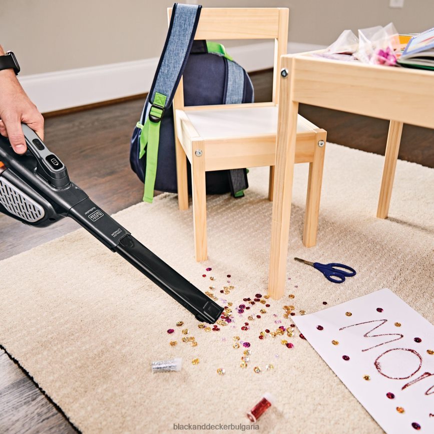 почистване бг BLACK+DECKER 16v максимум прахоуловител Advancedclean ръчна прахосмукачка V8R6ZD43