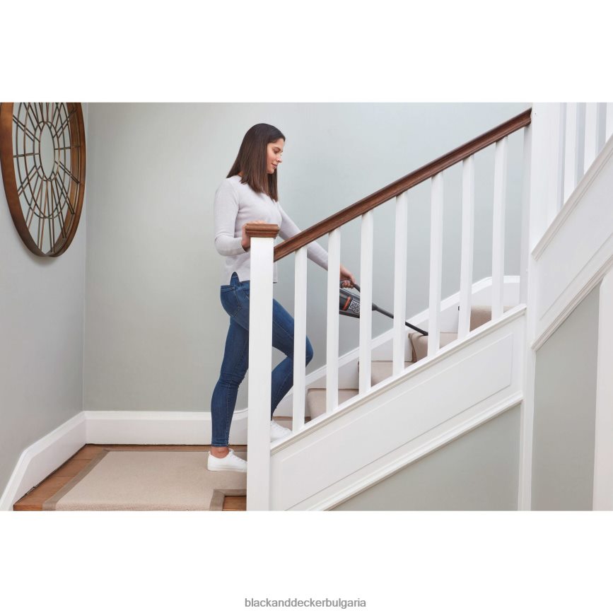 почистване бг BLACK+DECKER 16v максимум прахоуловител Advancedclean ръчна прахосмукачка V8R6ZD43