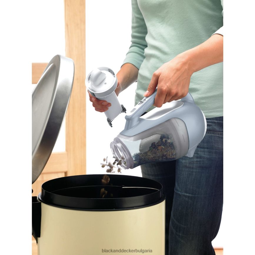 почистване бг BLACK+DECKER Безжична ръчна прахосмукачка 16v max със зарядно устройство за стенен монтаж и инструмент за четка V8R6ZD14