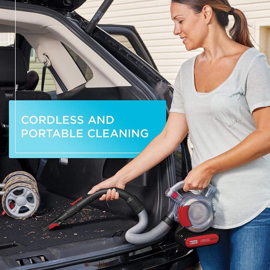 почистване бг BLACK+DECKER 20v max ръчна прахосмукачка за кола V8R6ZD55