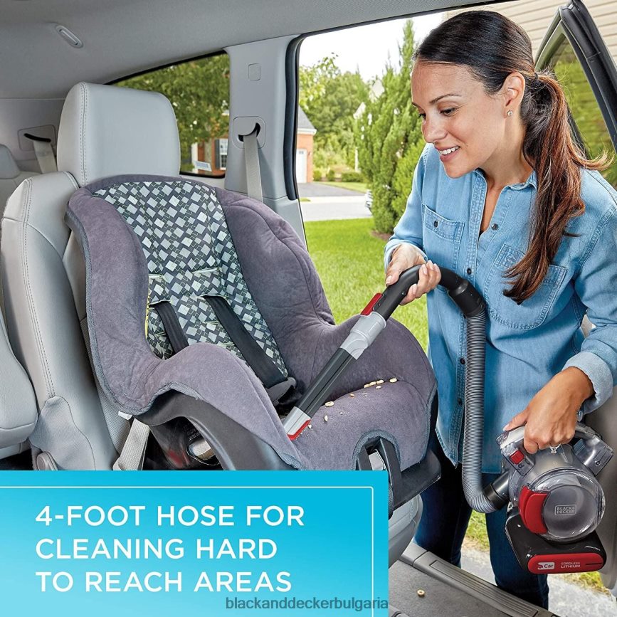 почистване бг BLACK+DECKER 20v max ръчна прахосмукачка за кола V8R6ZD55