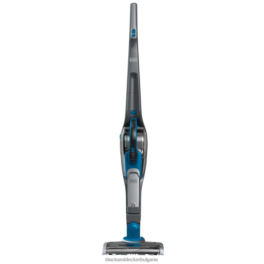 почистване бг BLACK+DECKER безжична литиева прахосмукачка 2 в 1 стик (дълбоко океанско синьо) V8R6ZD66