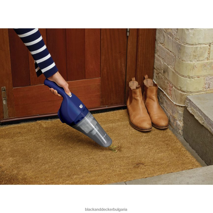 почистване бг BLACK+DECKER прахоуловител безжична ръчна прахосмукачка 2 ah кобалтово синьо V8R6ZD54