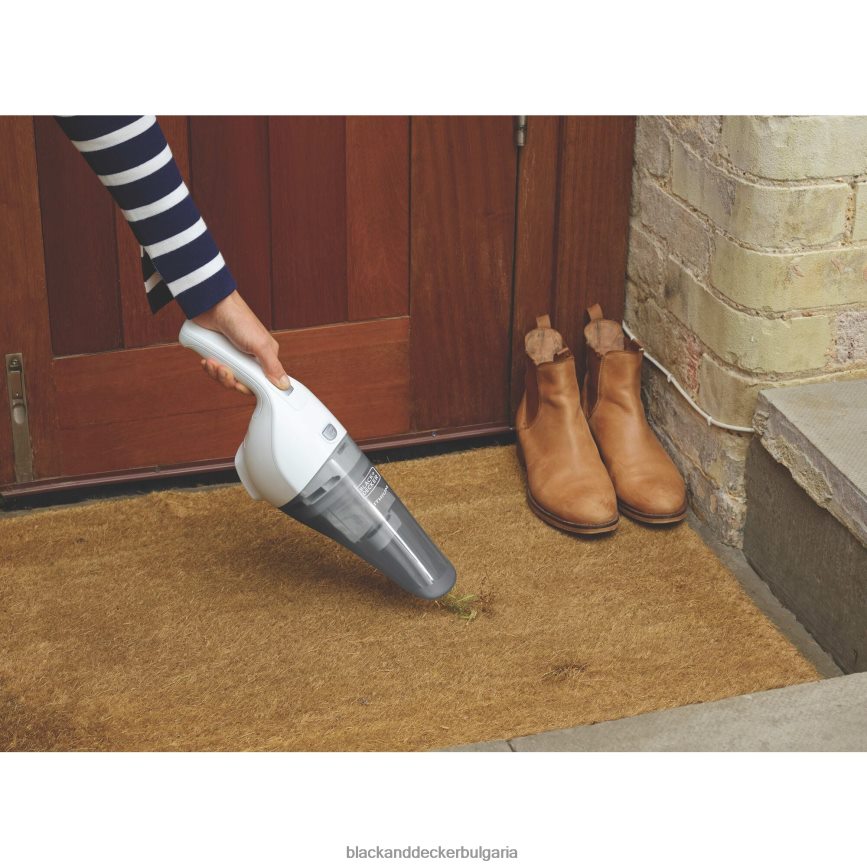 почистване бг BLACK+DECKER ръчна прахосмукачка 2ah мощност бяла V8R6ZD8