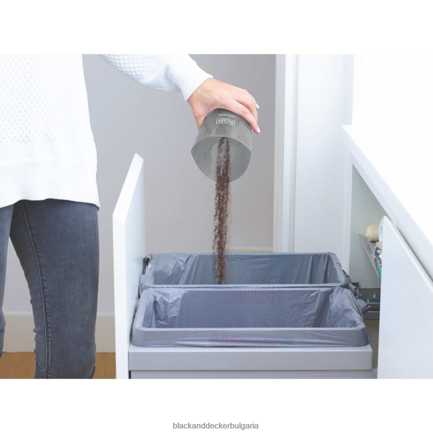 почистване бг BLACK+DECKER ръчна прахосмукачка 2ah мощност бяла V8R6ZD8