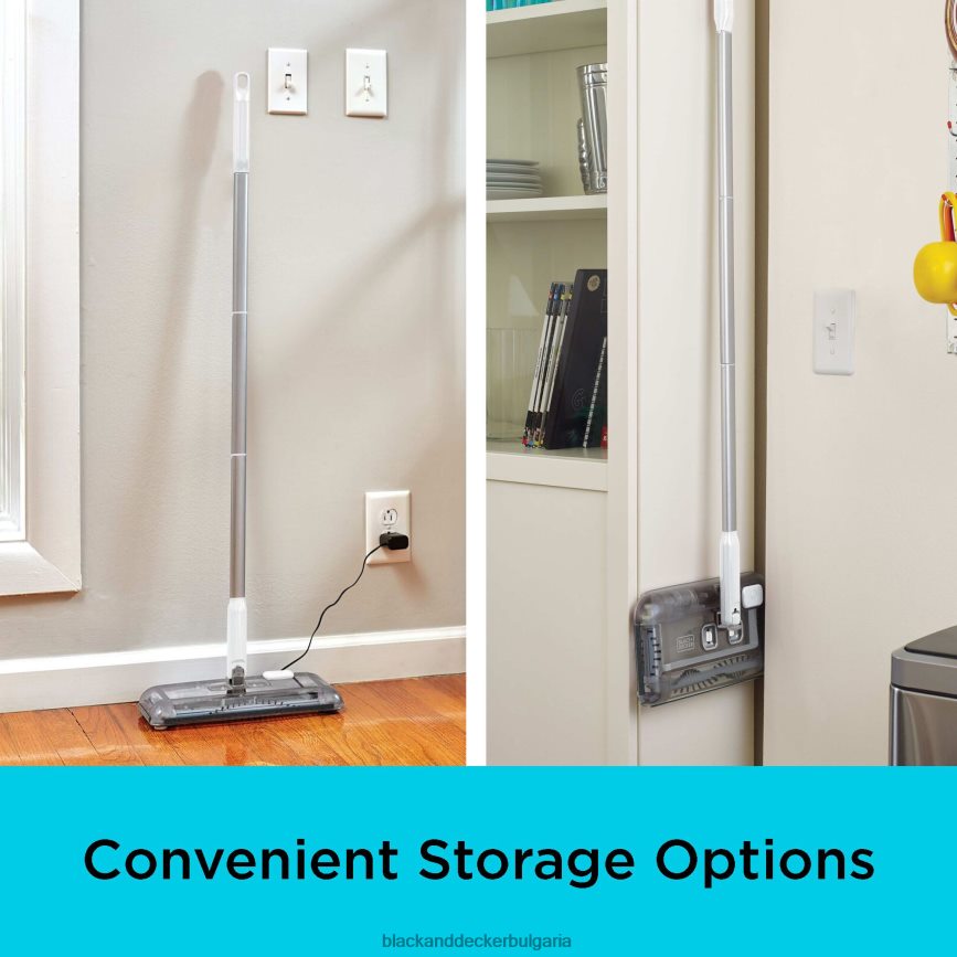 почистване бг BLACK+DECKER чистач на пода 50 минути време на работа V8R6ZD99