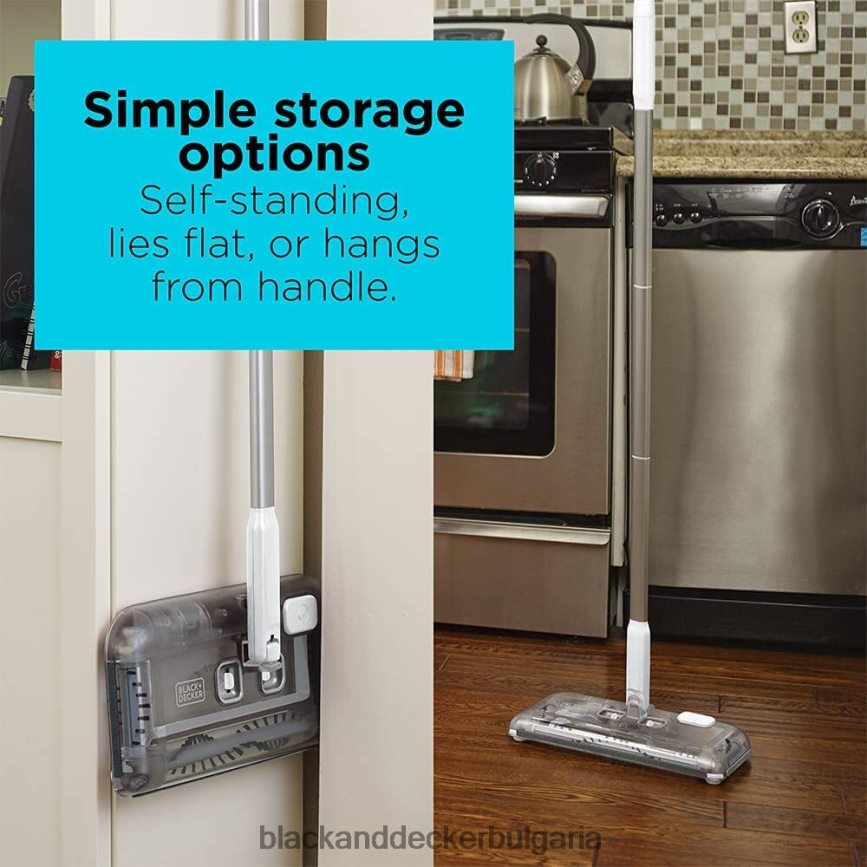 почистване бг BLACK+DECKER чистач на пода 50 минути време на работа V8R6ZD99