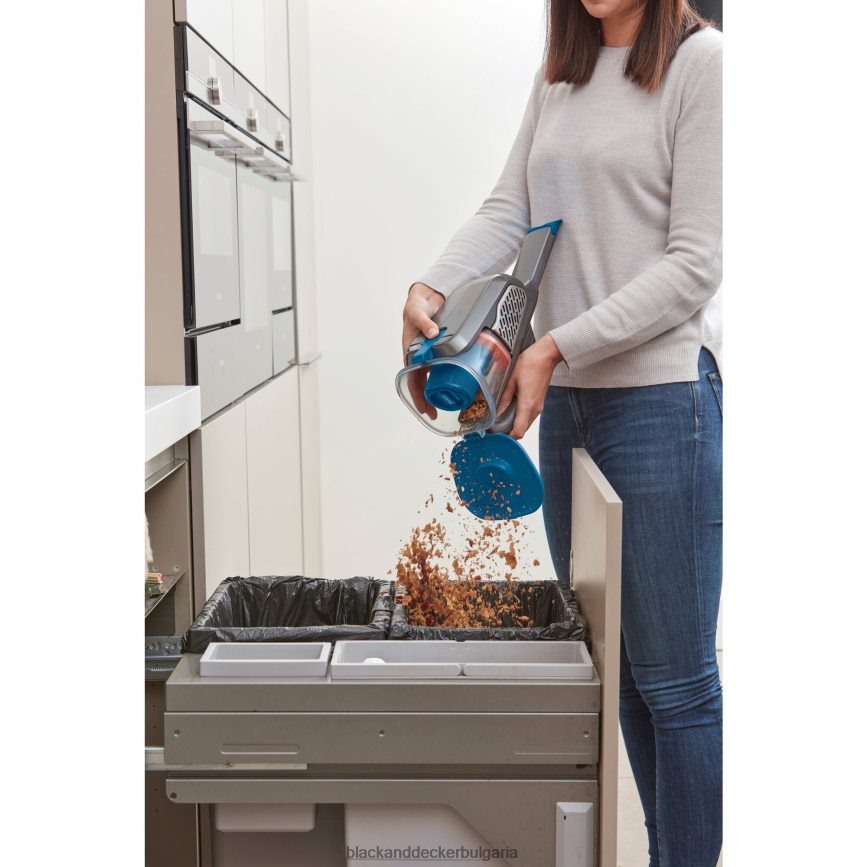 почистване бг BLACK+DECKER Безжична ръчна прахосмукачка AdvancedClean 12v max V8R6ZD21