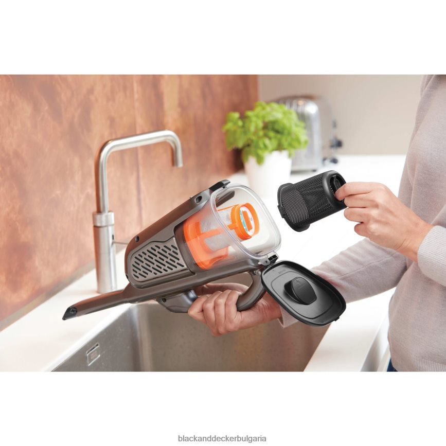 почистване бг BLACK+DECKER Безжична ръчна прахосмукачка AdvancedClean 12v max V8R6ZD37