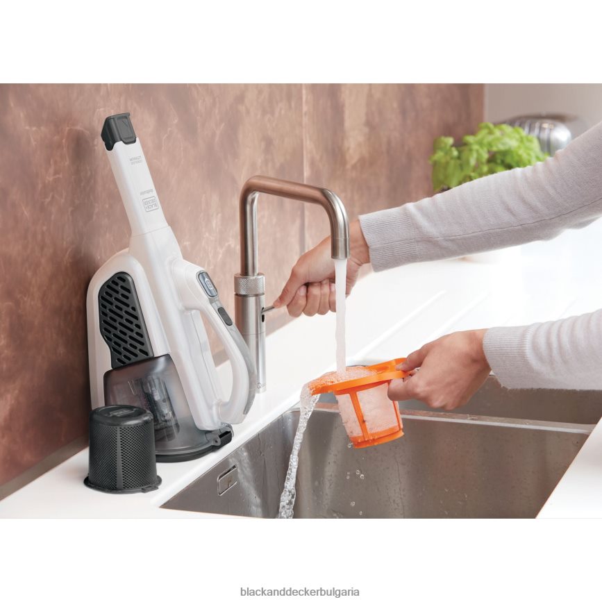 почистване бг BLACK+DECKER прахоуловител Advancedclean V8R6ZD49