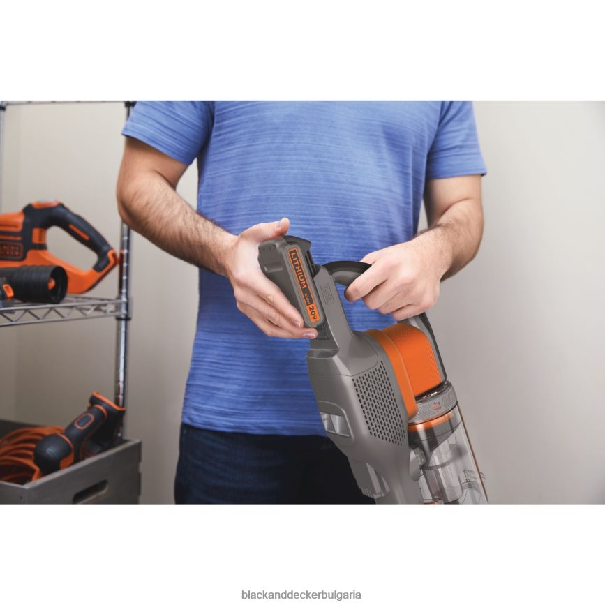 почистване бг BLACK+DECKER безжична прахосмукачка Powerseries Extreme V8R6ZD95