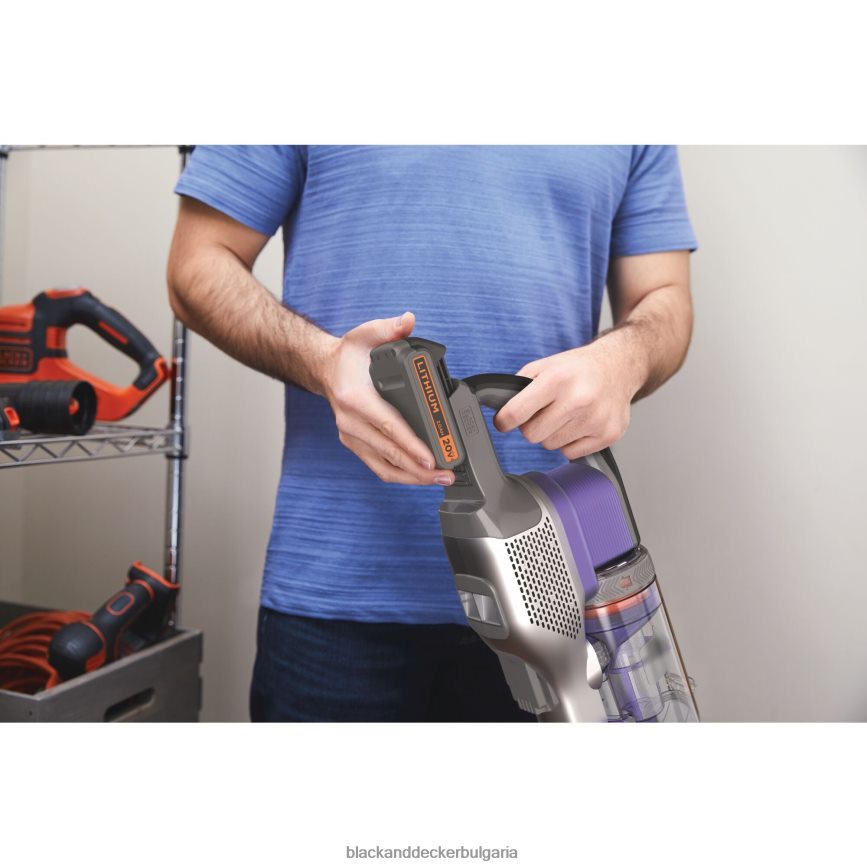 почистване бг BLACK+DECKER безжична прахосмукачка Powerseries Extreme V8R6ZD96