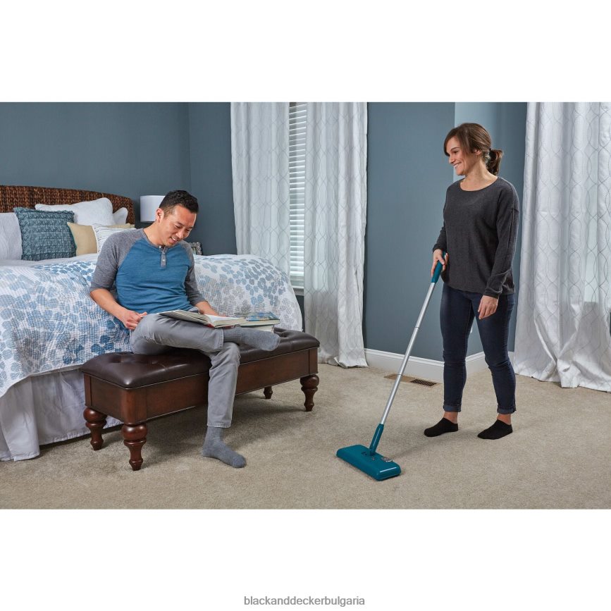 почистване бг BLACK+DECKER електрометачка за подове V8R6ZD103