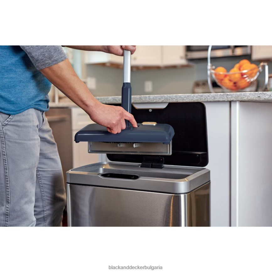 почистване бг BLACK+DECKER електрометачка за подове V8R6ZD104