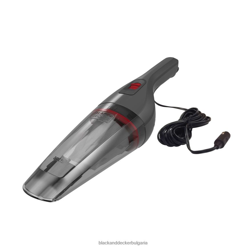 почистване бг BLACK+DECKER dustbuster 12v max dc quickclean ръчна прахосмукачка сива V8R6ZD51