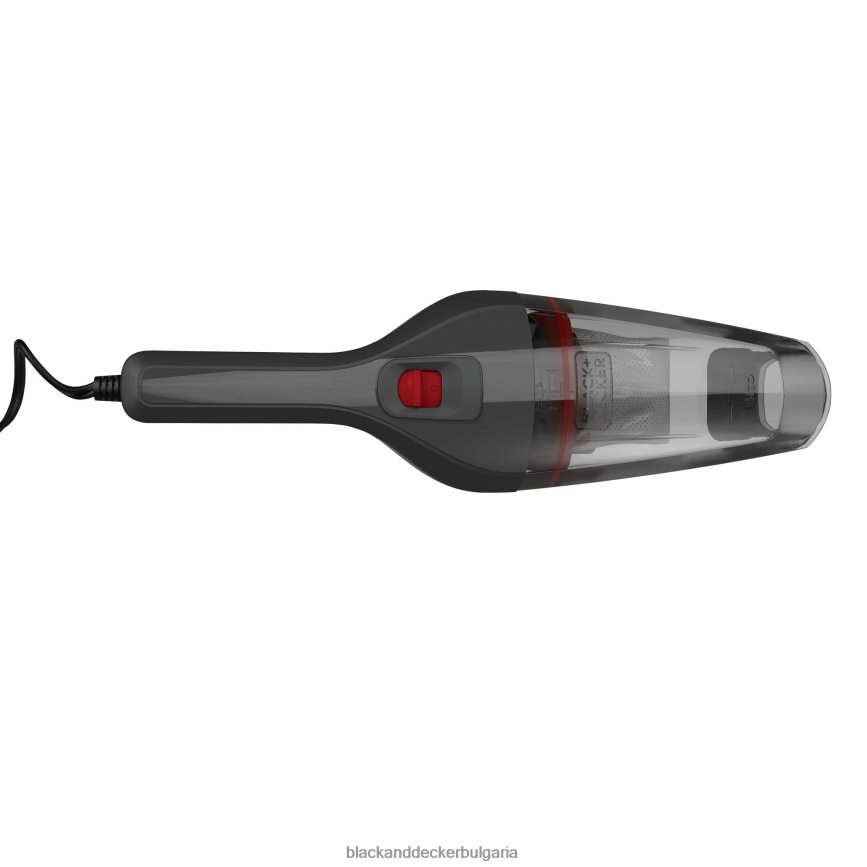 почистване бг BLACK+DECKER dustbuster 12v max dc quickclean ръчна прахосмукачка сива V8R6ZD51