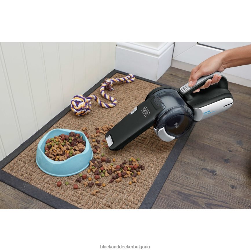 почистване бг BLACK+DECKER dustbuster 20v max ръчна прахосмукачка безжична сива V8R6ZD7