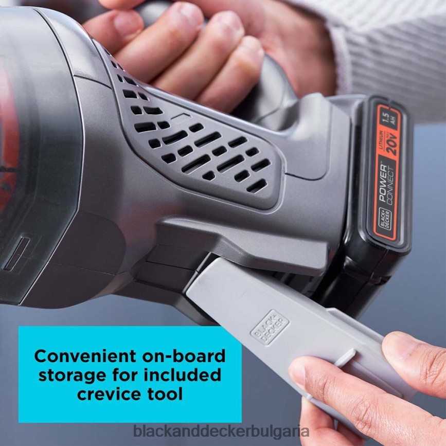 почистване бг BLACK+DECKER dustbuster 20v max powerconnect безжична ръчна прахосмукачка V8R6ZD6