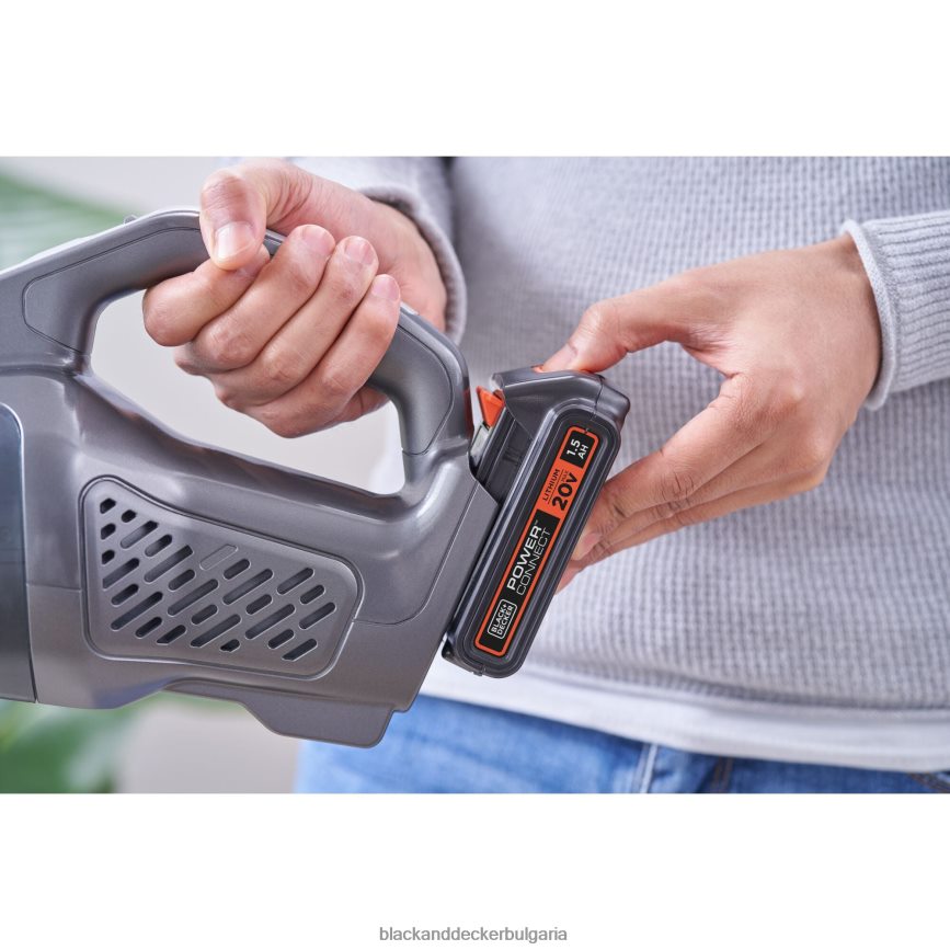 почистване бг BLACK+DECKER dustbuster 20v max powerconnect безжична ръчна прахосмукачка V8R6ZD6