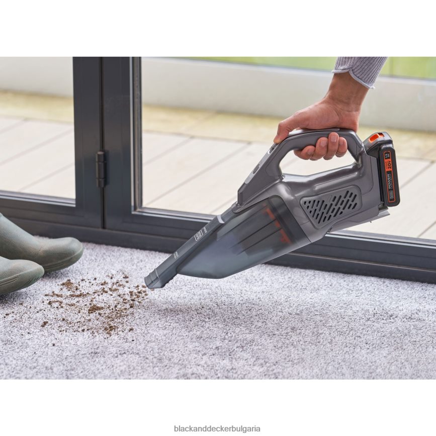 почистване бг BLACK+DECKER dustbuster 20v max powerconnect безжична ръчна прахосмукачка V8R6ZD6