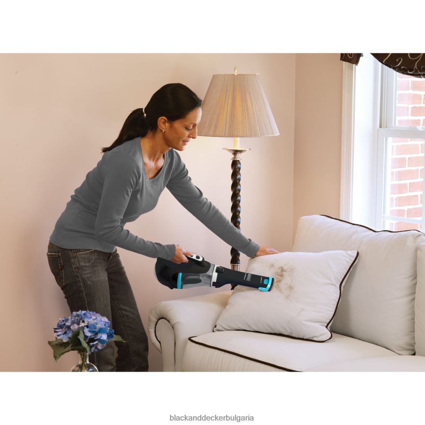 почистване бг BLACK+DECKER въртяща се безжична ръчна прахосмукачка dustbuster V8R6ZD17