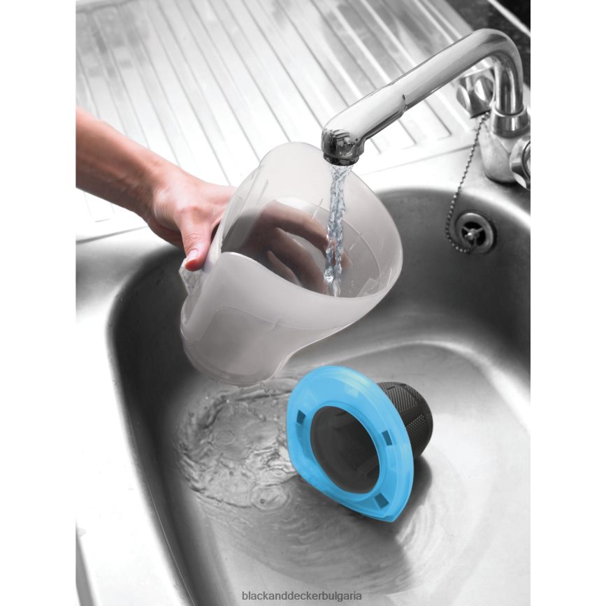 почистване бг BLACK+DECKER въртяща се безжична ръчна прахосмукачка dustbuster V8R6ZD17