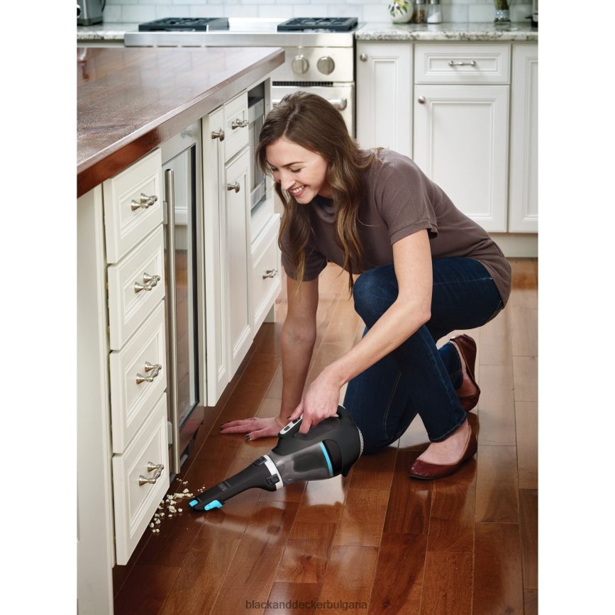 почистване бг BLACK+DECKER въртяща се безжична ръчна прахосмукачка dustbuster V8R6ZD17