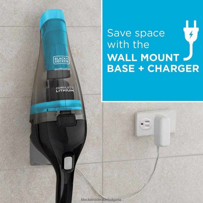 почистване бг BLACK+DECKER класическа безжична ръчна прахосмукачка dustbuster V8R6ZD20