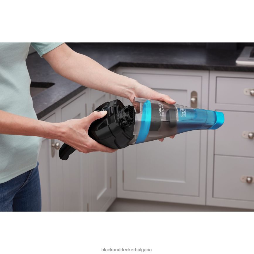почистване бг BLACK+DECKER класическа безжична ръчна прахосмукачка dustbuster V8R6ZD20