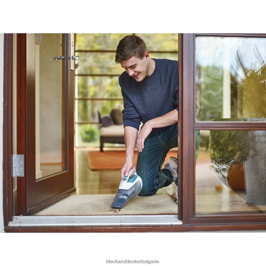 почистване бг BLACK+DECKER безжична ръчна прахосмукачка dustbuster V8R6ZD34