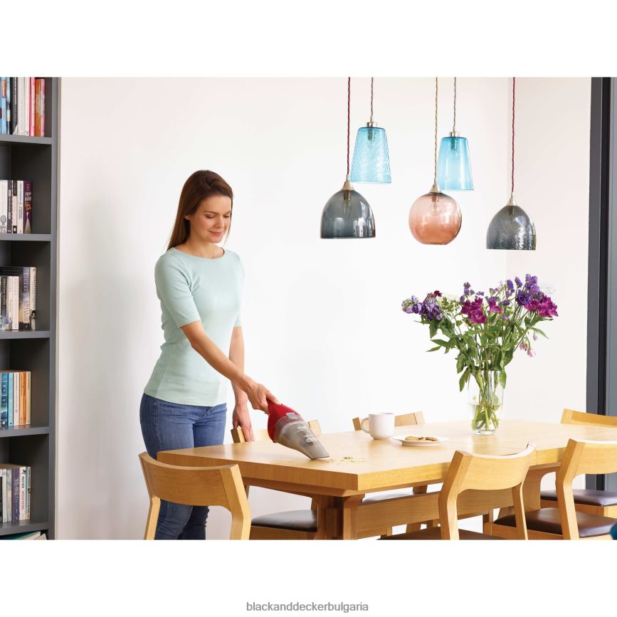 почистване бг BLACK+DECKER ръчна прахосмукачка dustbuster V8R6ZD38