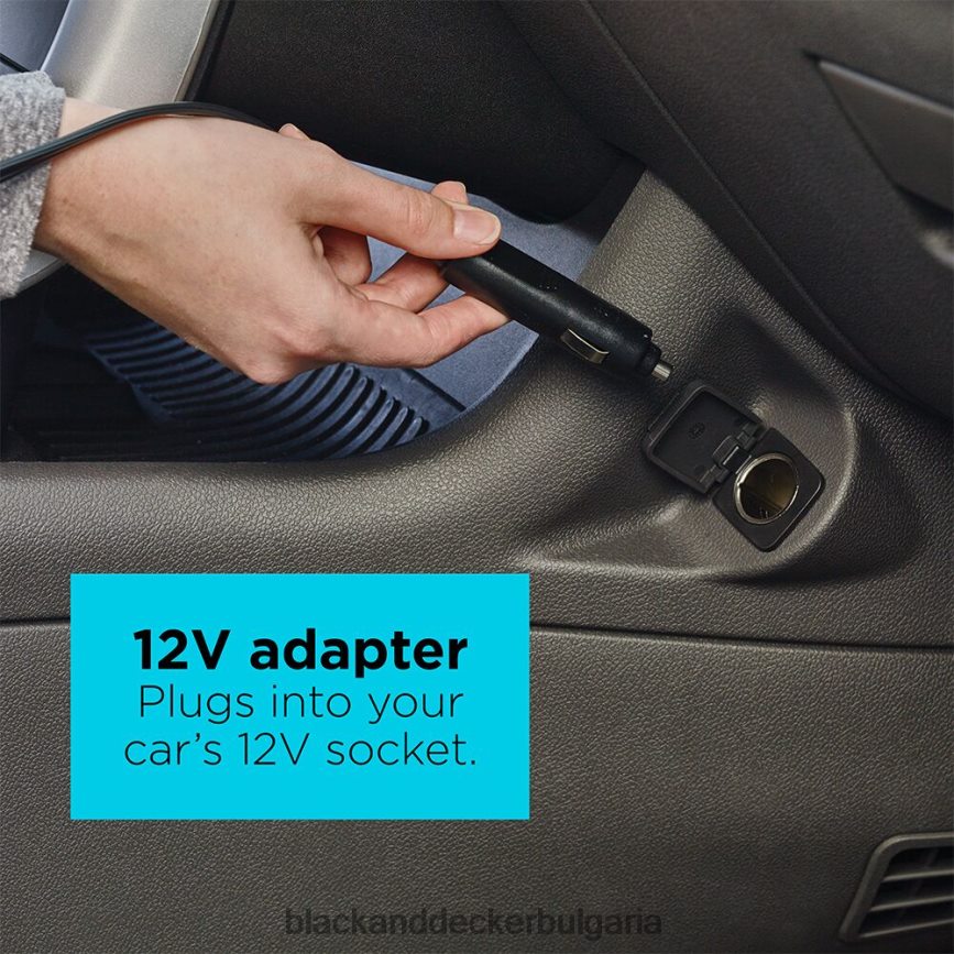 почистване бг BLACK+DECKER ръчна прахосмукачка dustbuster за кола V8R6ZD48