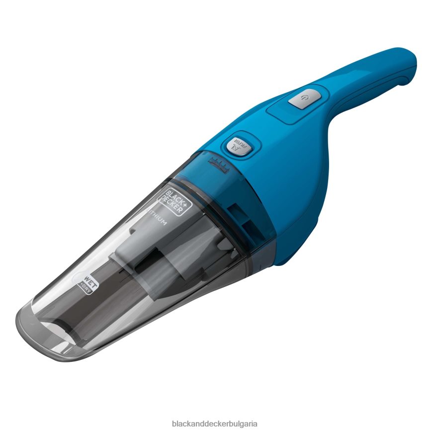 почистване бг BLACK+DECKER dustbuster ръчна безжична прахосмукачка синя V8R6ZD53