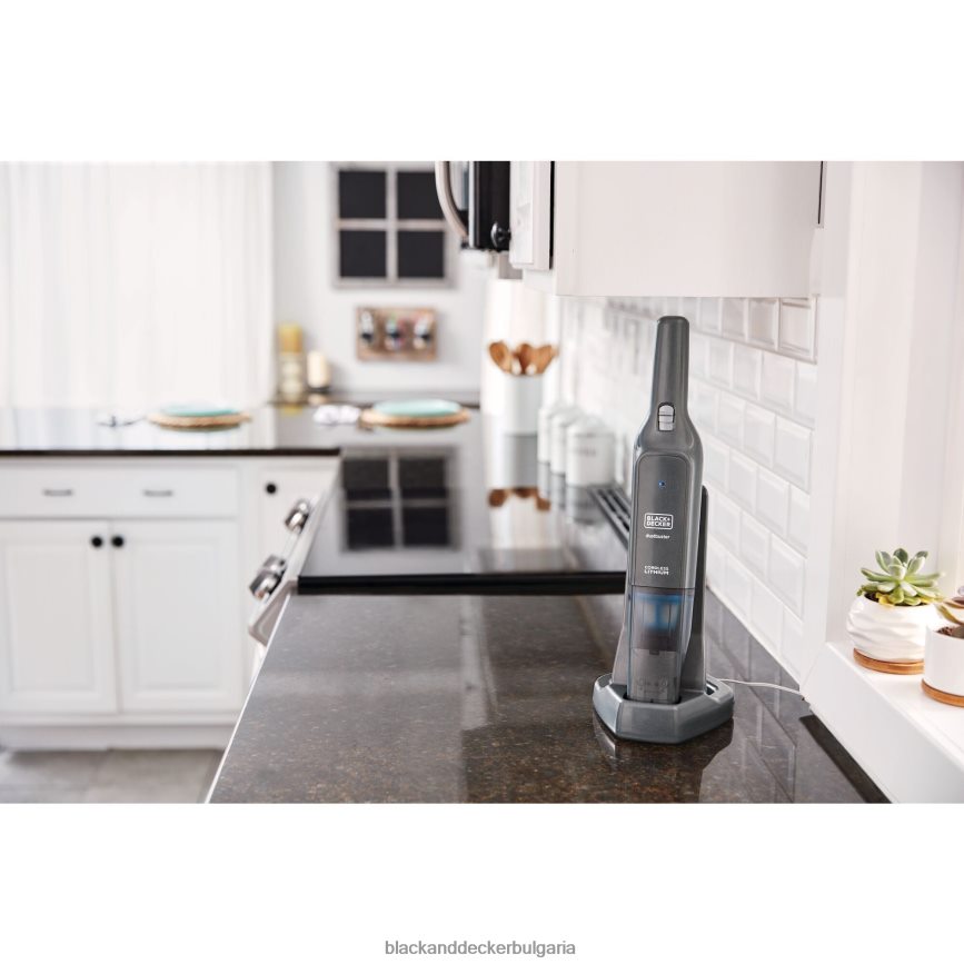 почистване бг BLACK+DECKER dustbuster безжична ръчна прахосмукачка advancedclean със зарядно устройство филтър и четка инструмент за пукнатини V8R6ZD11