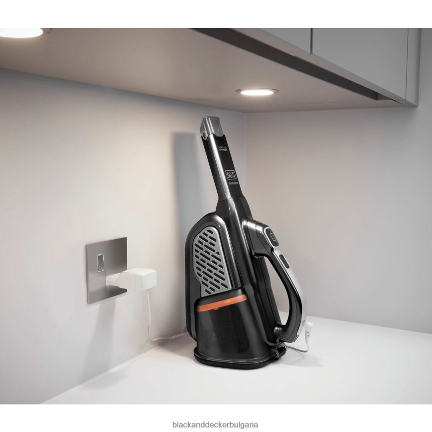 почистване бг BLACK+DECKER dustbuster ръчна вакуумна безжична прахосмукачка advancedclean черно V8R6ZD1