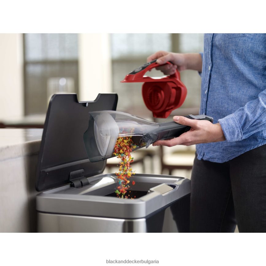 почистване бг BLACK+DECKER безжична ръчна прахосмукачка dustbuster advancedclean V8R6ZD29