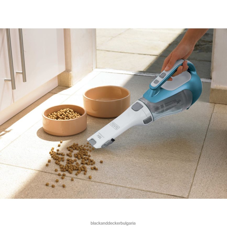 почистване бг BLACK+DECKER безжична ръчна прахосмукачка dustbuster advancedclean V8R6ZD35