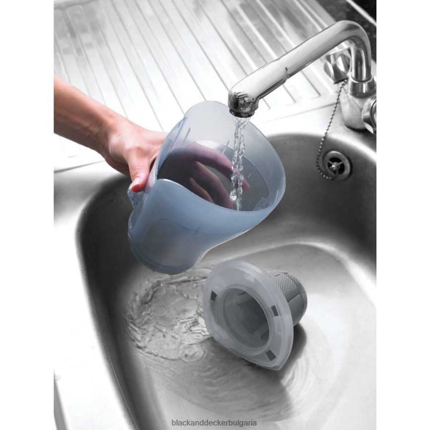 почистване бг BLACK+DECKER безжична ръчна прахосмукачка dustbuster advancedclean V8R6ZD35