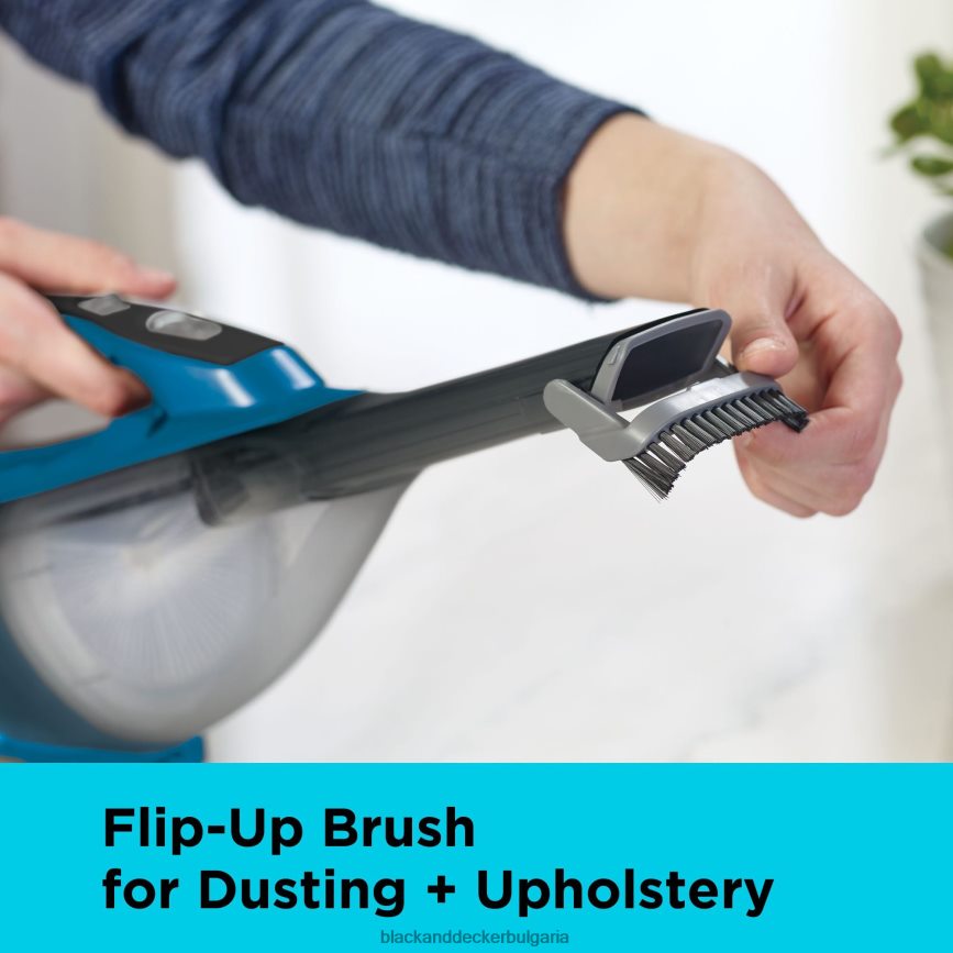 почистване бг BLACK+DECKER безжична ръчна прахосмукачка dustbuster advancedclean V8R6ZD52