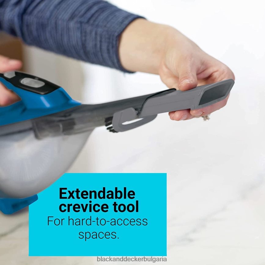 почистване бг BLACK+DECKER безжична ръчна прахосмукачка dustbuster advancedclean V8R6ZD52