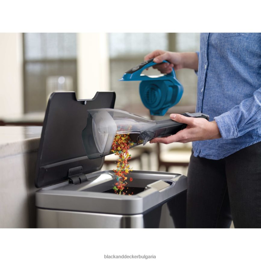 почистване бг BLACK+DECKER безжична ръчна прахосмукачка dustbuster advancedclean V8R6ZD52