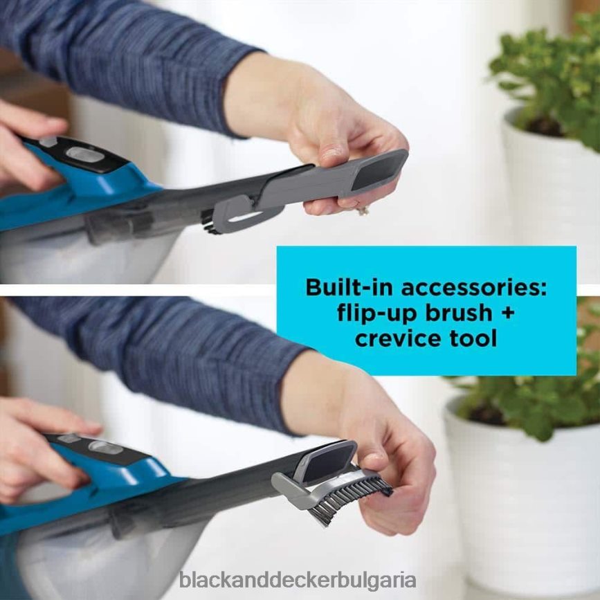 почистване бг BLACK+DECKER безжична ръчна прахосмукачка dustbuster advancedclean V8R6ZD52