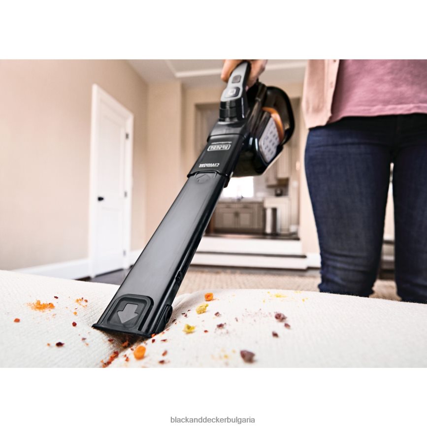 почистване бг BLACK+DECKER dustbuster advancedclean gen 11 ръчна прахосмукачка - 5 клетки 1.5ah V8R6ZD36