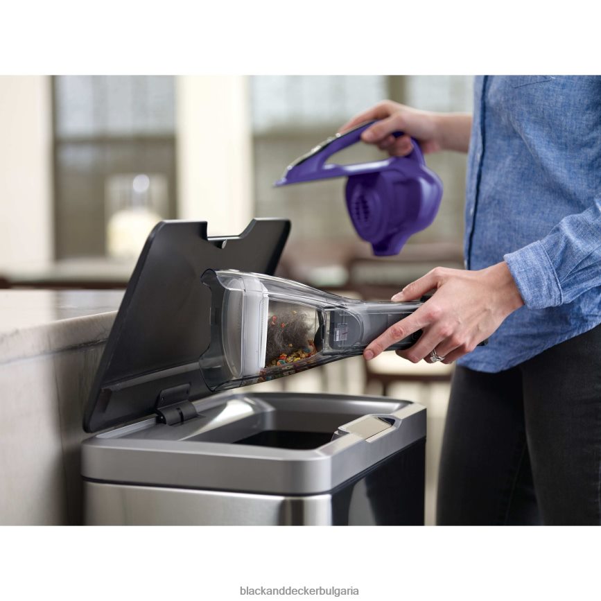 почистване бг BLACK+DECKER безжична ръчна прахосмукачка dustbuster advancedclean pet V8R6ZD15