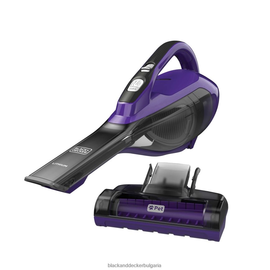 почистване бг BLACK+DECKER безжична ръчна прахосмукачка dustbuster advancedclean pet V8R6ZD15
