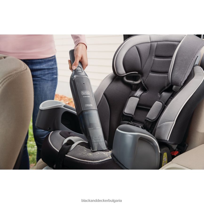 почистване бг BLACK+DECKER dustbuster безжична ръчна прахосмукачка advancedclean slim със зарядно устройство филтър и четка инструмент за процепи V8R6ZD12